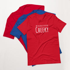 Funny T-shirt My Feeling of the Day - Cheeky Unisex t-shirt