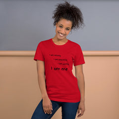 Inspirational Affirmation Unisex t-shirt Inspiration