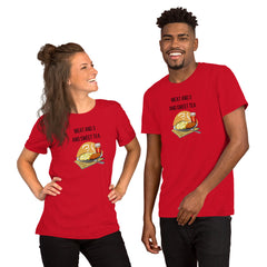 Meat and Three Crew Neck Unisex t-shirt gift for Meat and 3 food lover