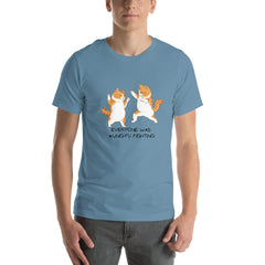 Funny T-Shirt Kung-Fu Cats Unisex t-shirt gift for cat lover someone who loves cats