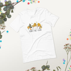 Honey Bee Good Gnome Unisex t-shirt Crew Neck Gift for Gnome lover