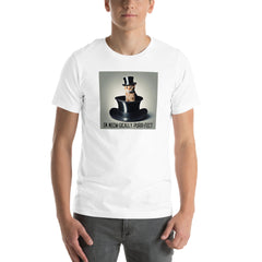 Meow-gic Funny Magic Cat in a Hat Unisex t-shirt