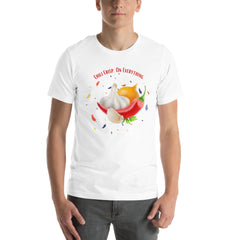 Funny T-Shirt Chili Crisp on Everything Chilis Garlic Unisex t-shirt