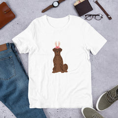 Brindle Cane Corso Happy Easter Bunny Unisex t-shirt gift for Cane Corso Owner Lover