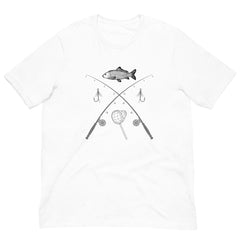 Fishing Accessories Short Sleeve Crew Neck Unisex t-shirt gift for fisher