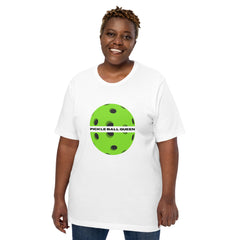 Pickleball Queen Short Sleeve Crew Neck Unisex t-shirt gift for pickleball player