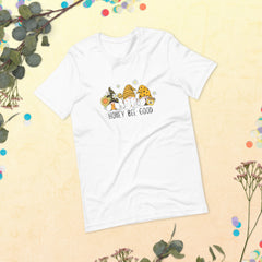 Honey Bee Good Gnome Unisex t-shirt Crew Neck Gift for Gnome lover