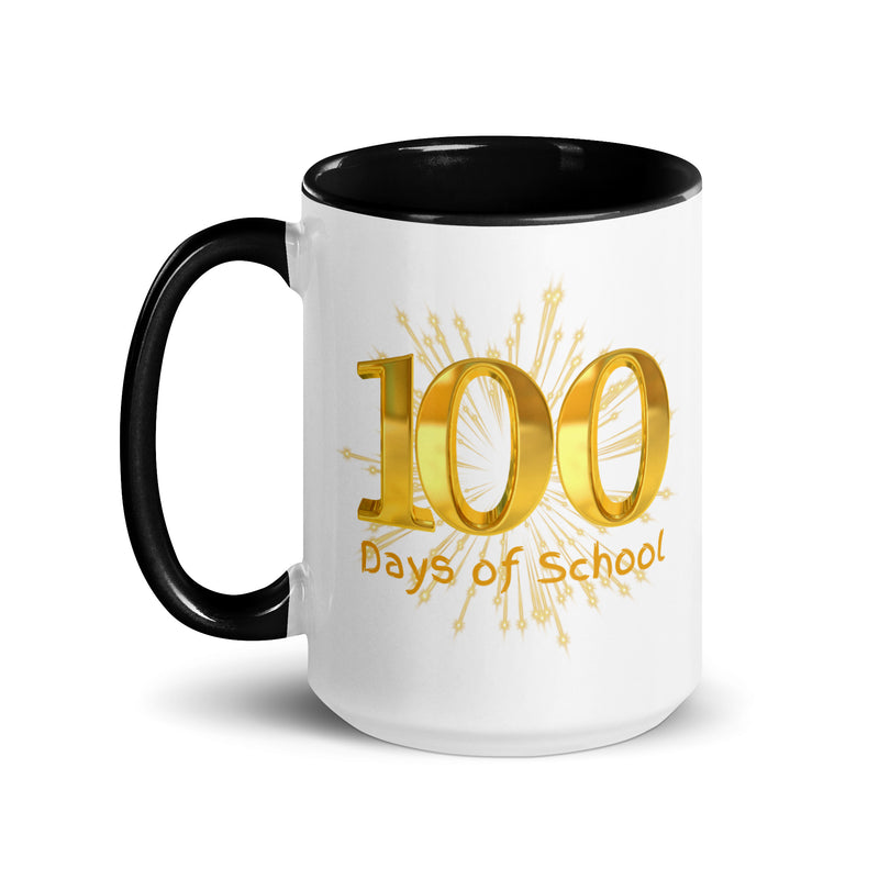 100 Days of School Ceramic Coffee Mug 15oz gift for Teacher Teachers