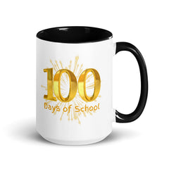 100 Days of School Ceramic Coffee Mug 15oz gift for Teacher Teachers