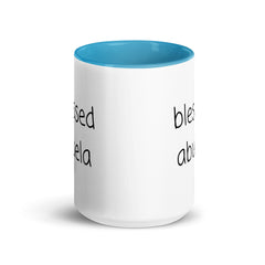 Blessed Abuela Mug with Color Inside gift for abeula Mug with Color Inside