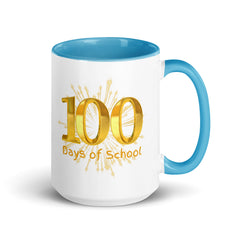 100 Days of School Ceramic Coffee Mug 15oz gift for Teacher Teachers