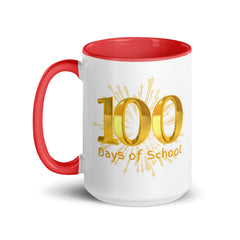 100 Days of School Ceramic Coffee Mug 15oz gift for Teacher Teachers