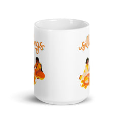 Siblings East Indian Ceramic 15oz White glossy mug gift for brother sister National Siblings Day