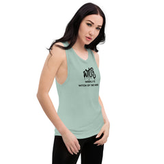 Witch Weekly's Witch of the Week Ladies’ Sleeveless Scoop Neck Muscle Tank Top