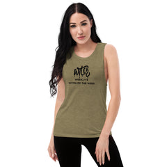 Witch Weekly's Witch of the Week Ladies’ Sleeveless Scoop Neck Muscle Tank Top