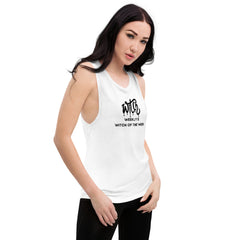 Witch Weekly's Witch of the Week Ladies’ Sleeveless Scoop Neck Muscle Tank Top