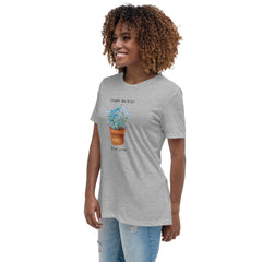 Victorian Flower Language Forget-Me-Not True Love Women's Relaxed T-Shirt