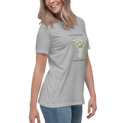 Victorian Flower Language Lily of the Valley Renewed Happiness Women's Relaxed T-Shirt