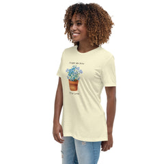 Victorian Flower Language Forget-Me-Not True Love Women's Relaxed T-Shirt