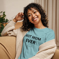 Best Mom Ever Cat Mom Women's Relaxed T-Shirt