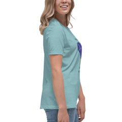 Victorian Flower Language Pea Flower Meet me by Moonlight Women's Relaxed T-Shirt