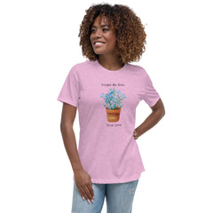 Victorian Flower Language Forget-Me-Not True Love Women's Relaxed T-Shirt