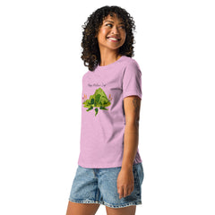 Hoppy Mother's Day Frog and Tadpole Women's Relaxed T-Shirt Happy Mother's Day gift for Mothers Day