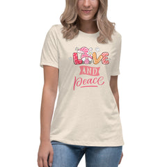 Easter Gnome Love and Peace Unisex t-shirt gift for someone who loves gnomes