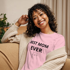 Best Mom Ever Cat Mom Women's Relaxed T-Shirt