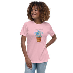 Victorian Flower Language Forget-Me-Not True Love Women's Relaxed T-Shirt