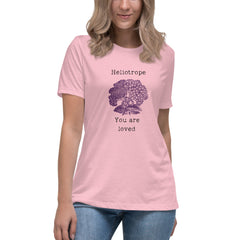 Victorian Language Heliotrope You are Loved Unisex t-shirt