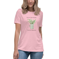 Victorian Flower Language Lily of the Valley Renewed Happiness Women's Relaxed T-Shirt