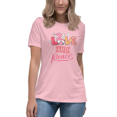 Easter Gnome Love and Peace Unisex t-shirt gift for someone who loves gnomes