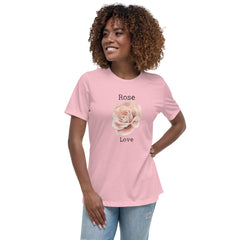 Victorian Flower Language Rose Love Women's Relaxed T-Shirt gift for someone you love