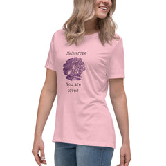 Victorian Language Heliotrope You are Loved Unisex t-shirt