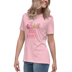 Easter Gnome Love and Peace Unisex t-shirt gift for someone who loves gnomes