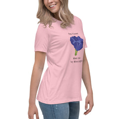 Victorian Flower Language Pea Flower Meet me by Moonlight Women's Relaxed T-Shirt