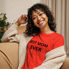 Best Mom Ever Cat Mom Women's Relaxed T-Shirt