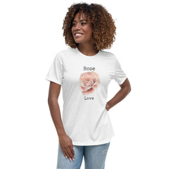 Victorian Flower Language Rose Love Women's Relaxed T-Shirt gift for someone you love