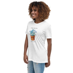 Victorian Flower Language Forget-Me-Not True Love Women's Relaxed T-Shirt