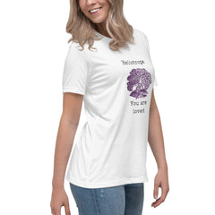 Victorian Language Heliotrope You are Loved Unisex t-shirt