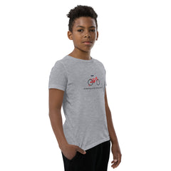 Greasing up My Training Wheels Fun Youth Short Sleeve T-Shirt