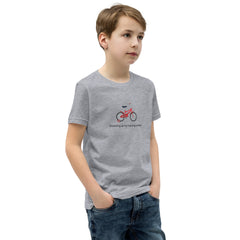 Greasing up My Training Wheels Fun Youth Short Sleeve T-Shirt