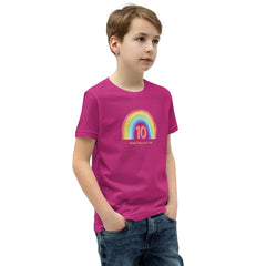 10 Because 9 was so last year rainbow Youth Short Sleeve T-Shirt