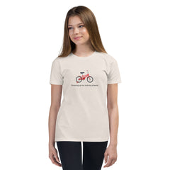 Greasing up My Training Wheels Fun Youth Short Sleeve T-Shirt