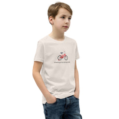 Greasing up My Training Wheels Fun Youth Short Sleeve T-Shirt