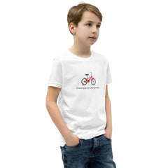 Greasing up My Training Wheels Fun Youth Short Sleeve T-Shirt