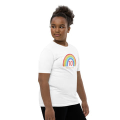 10 Because 9 was so last year rainbow Youth Short Sleeve T-Shirt