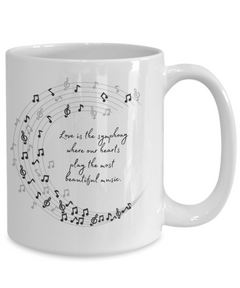 Love Symphony Coffee Cup