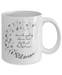 Love Symphony Coffee Cup